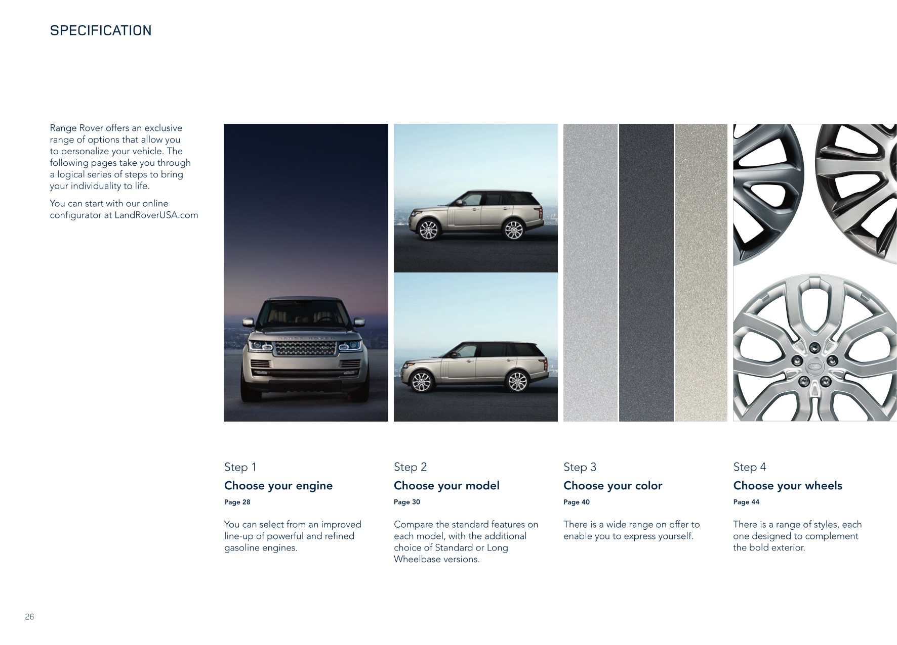 2015 Range Rover Brochure Page 53